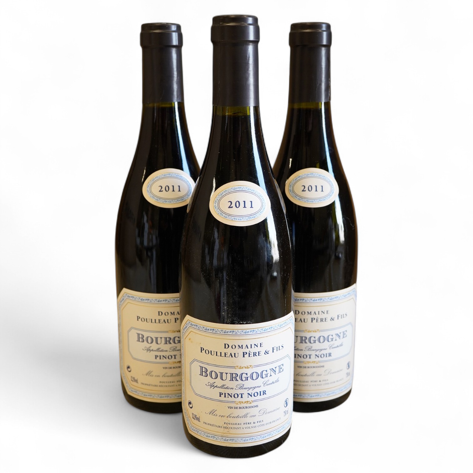 Domaine Poulleau Pere et Fils, Bourgogne Pinot Noir, 2011